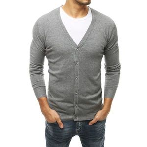 Light gray men's sweater WX1537 vyobraziť