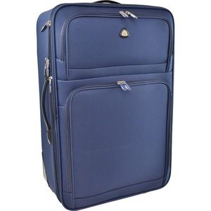 Semiline Unisex's Suitcase T5460-20 Navy Blue 20" vyobraziť