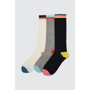 Trendyol 3 Multicolor knitted socks vyobraziť
