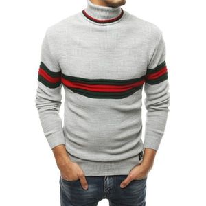 Light gray men's sweater WX1503 vyobraziť