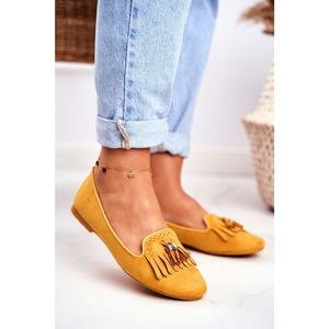 Women’s Loafers Yellow Lords Fringe Therese vyobraziť