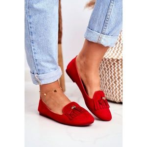 Women’s Loafers Red Lords Fringe Blue Therese vyobraziť