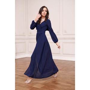 Roco Woman's Dress SUK0257 Navy Blue vyobraziť