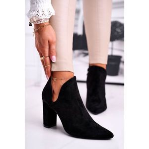 Women’s Boots On High Hee Trimmed Black Voom vyobraziť