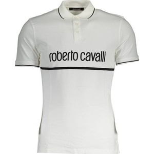Roberto Cavalli pánska polokošeľa Farba: Biela, Veľkosť: XL vyobraziť