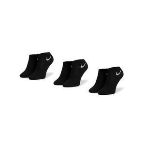 Nike Súprava 3 párov kotníkových ponožiek unisex SX7677 010 Čierna vyobraziť