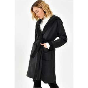 Z6605 DEWBERRY WOMEN KABAN-ANTHRACITE vyobraziť