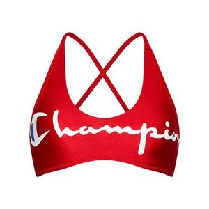 Champion Vrchný diel bikín Back Script Logo 113028 Červená vyobraziť