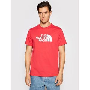 The North Face Tričko Easy Tee NF0A2TX3V341 Červená Regular Fit vyobraziť