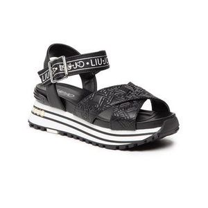 Liu Jo Sandále Maxi Wonder Sandal 8 BA1081 EX109 Čierna vyobraziť