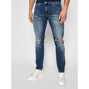 Calvin Klein Jeans Džínsy J30J318256 Tmavomodrá Slim Fit vyobraziť