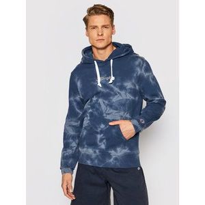 Champion Mikina Tie Dye 216160 Tmavomodrá Comfort Fit vyobraziť