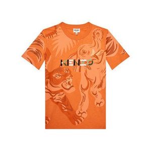 Kenzo Kids Tričko K25118 D Oranžová Regular Fit vyobraziť