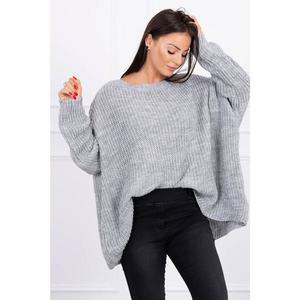 Sweater Oversize gray vyobraziť