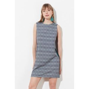 Trendyol Multicolor Plaid Dress vyobraziť