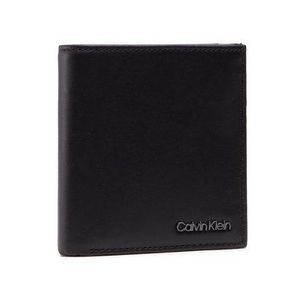 Calvin Klein Malá pánska peňaženka Trifold 6CC W/Coin K50K506388 Čierna vyobraziť