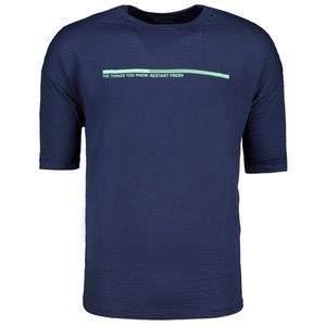 Trendyol Navy Blue Male Oversize T-Shirt vyobraziť