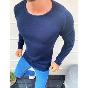 Navy blue men's pullover sweater WX1607 vyobraziť