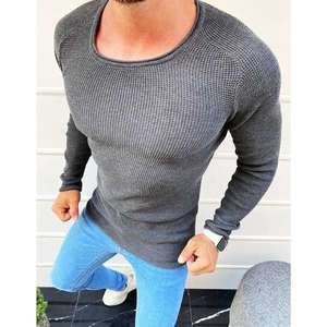 Men's slipped-over sweater anthracite WX1617 vyobraziť