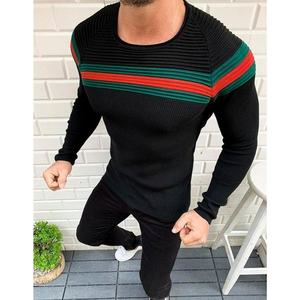 Black men's pullover sweater WX1611 vyobraziť