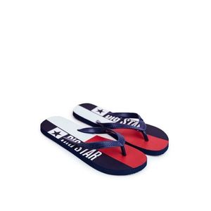 Men's Slides Flip flops Big Star Navy FF274A454 vyobraziť