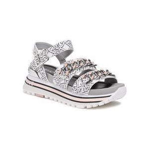Liu Jo Sneakersy Maxi Wonder Sandal 9 BA1077 EX057 Biela vyobraziť