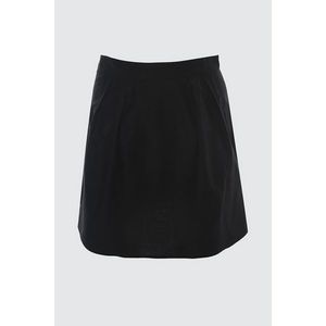 Trendyol Black High Waist Skirt vyobraziť