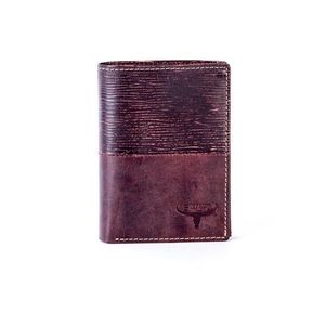 Natural brown modular leather wallet vyobraziť