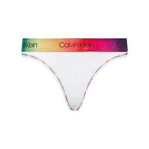 Calvin Klein Underwear Stringové nohavičky 000QF6581E Biela vyobraziť