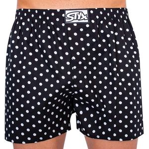 Men's shorts Styx art classic rubber oversize polka dots (E1055) vyobraziť