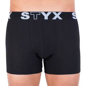 Men's boxers Styx long sport rubber black (U960) vyobraziť
