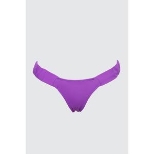 Trendyol Purple Ruffles Detail Bikini bottom vyobraziť