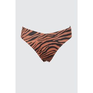 Trendyol Zebra Patterned Normal Waist Bikini bottom vyobraziť