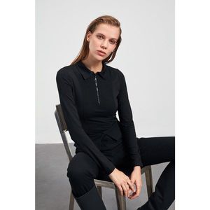 Trendyol Knitted Body WITH Black Zipper vyobraziť