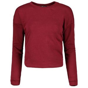 Trendyol Burgundy Knitted Sweatshirt vyobraziť