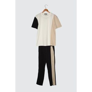 Trendyol White Men's Regular Fit Tracksuit vyobraziť