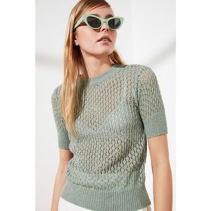 Trendyol Mint Ajurlu Knitwear Sweater vyobraziť