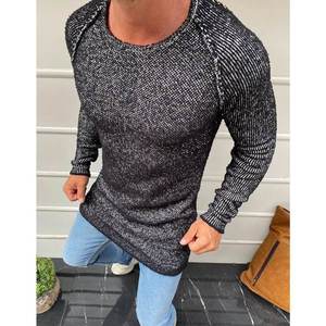 Black men's sweater WX1583 vyobraziť