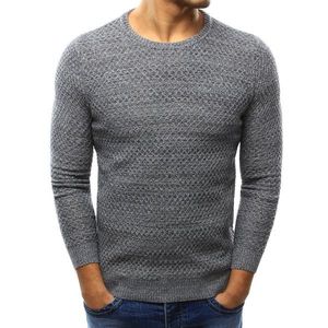 Men's gray sweater (wx0998) vyobraziť