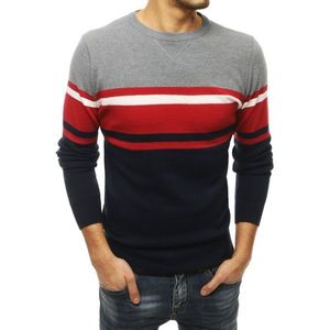 Men's navy blue sweater WX1667 vyobraziť