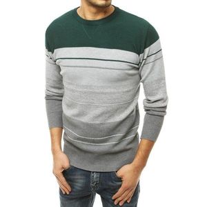 Green men's sweater WX1676 vyobraziť