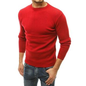 Men's slipped-over sweater WX1665 burgundy vyobraziť