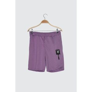 Trendyol Purple Men's Regular Fit Shorts & Bermuda vyobraziť