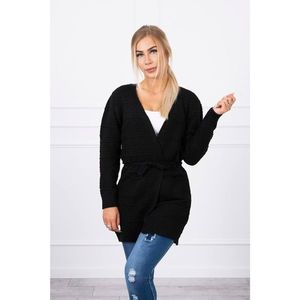 Sweater with a delicate weave black vyobraziť