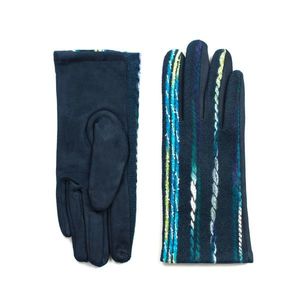 Art Of Polo Woman's Gloves rk20315 Navy Blue vyobraziť