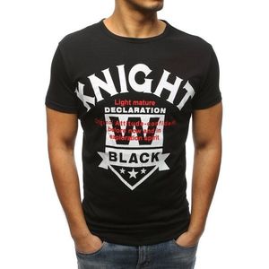 Black RX3169 men's T-shirt with print vyobraziť