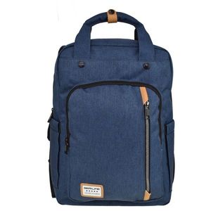 Semiline Unisex's Laptop Backpack L2005-7 Navy Blue vyobraziť