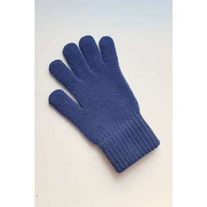 Kamea Woman's Gloves K.20.964.16 Jeans vyobraziť