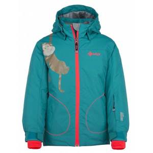 Girls ski jacket KCindy-jg turquoise - Kilpi vyobraziť