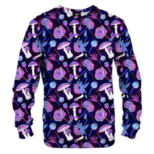 Mr. GUGU & Miss GO Unisex's Sweater S-PC1898 Purple vyobraziť